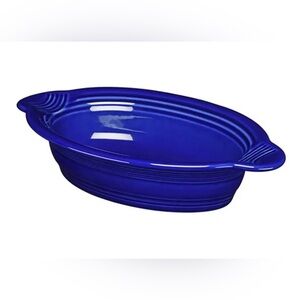 Fiesta 13oz Individual Casserole Dish retired cobalt blue